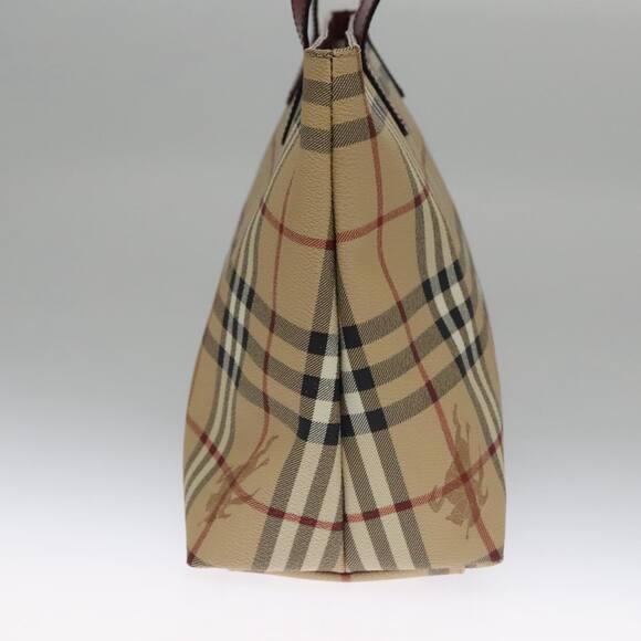 Burberry Nova Check Tote Bag Pvc Beige - Picture 4 of 16